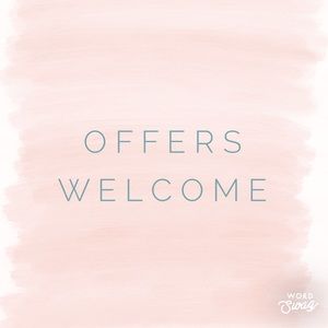 Welcoming offers..